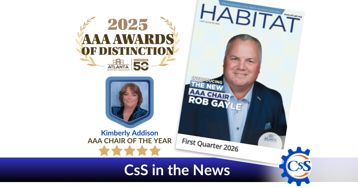 Addison Awarded Chair of the Year by AAA